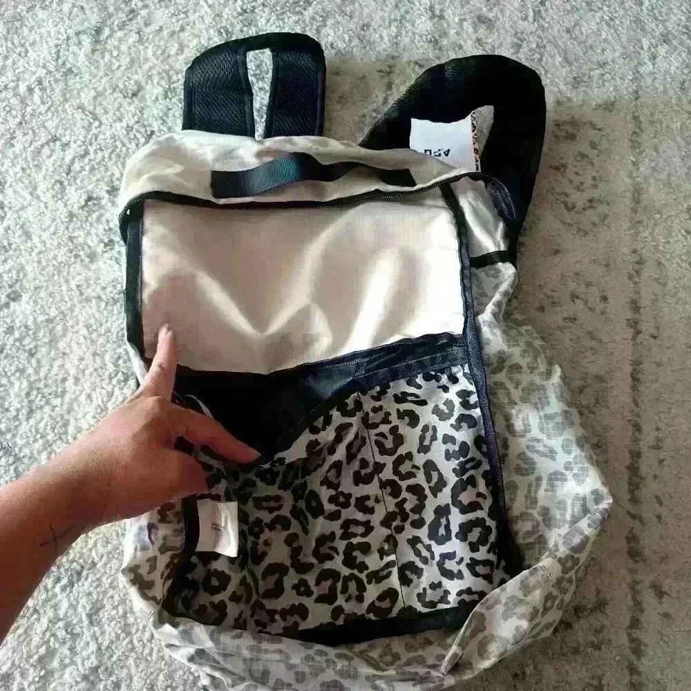 APL All-Purpose Leapord Print Packable Backpack